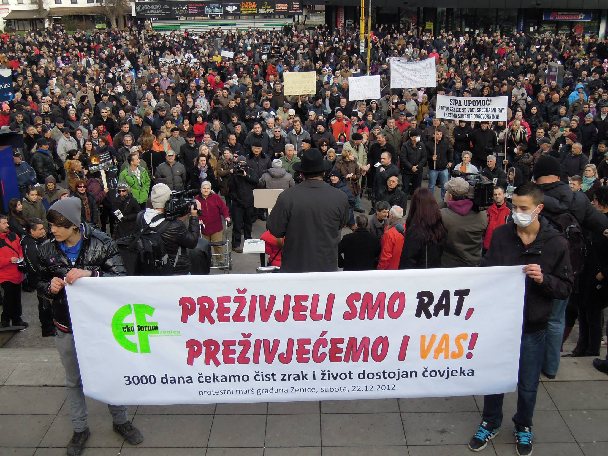 Protestni marš 22.12.2012