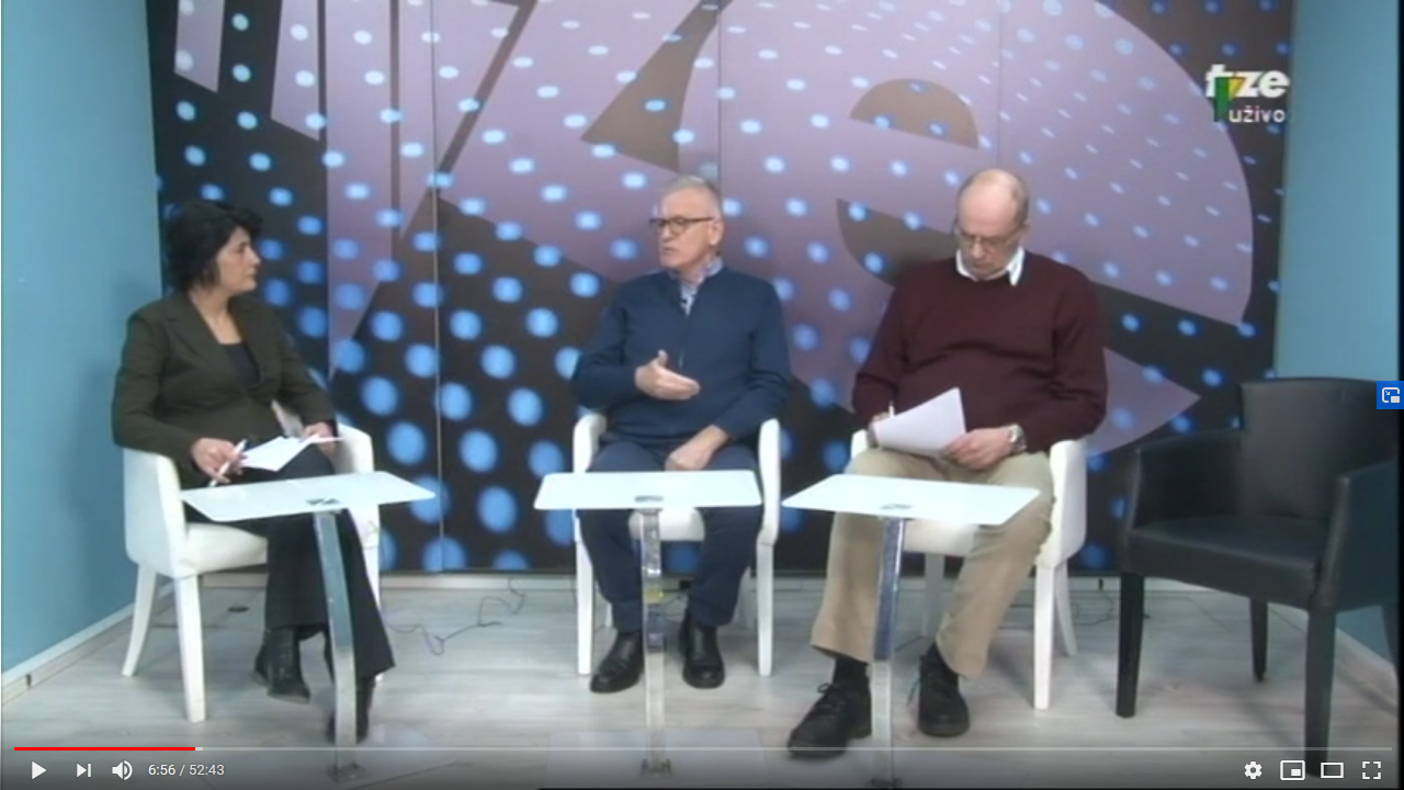 Četvrtkom javno – o zagađenju i zdravlju (TV Zenica 2020)