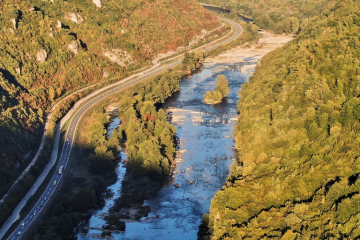 Rijeka Bosna u septembru 2021, foto: Dobrica Mitrović